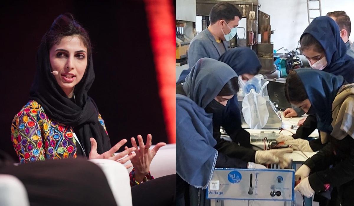 Afghan girls robotics team builds ventilator from Toyota auto car parts