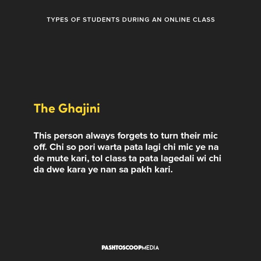 types of online class students 03