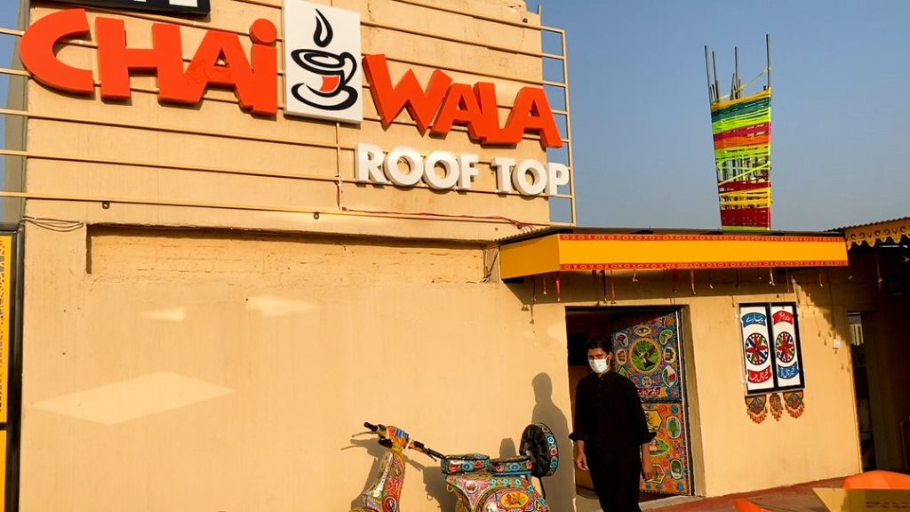 cafe chaiwala rooftop islamabad