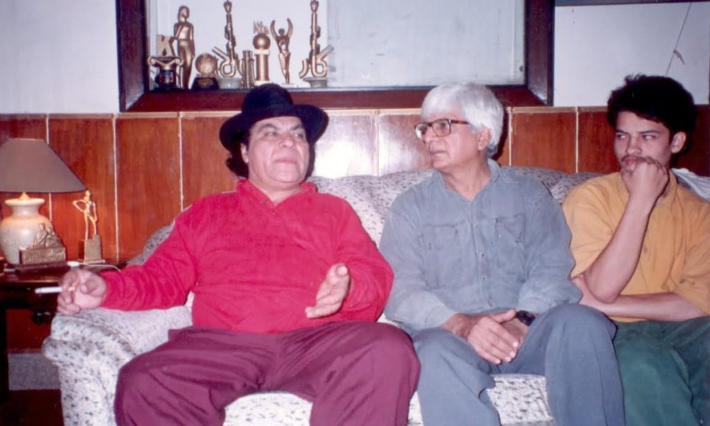 Mushtaq Gazdar and actor Rangeela