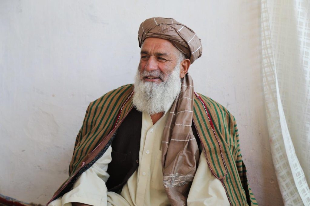 Haji Gada Muhammed at his home in Quetta Pakistan. UNHCR Humera Karim