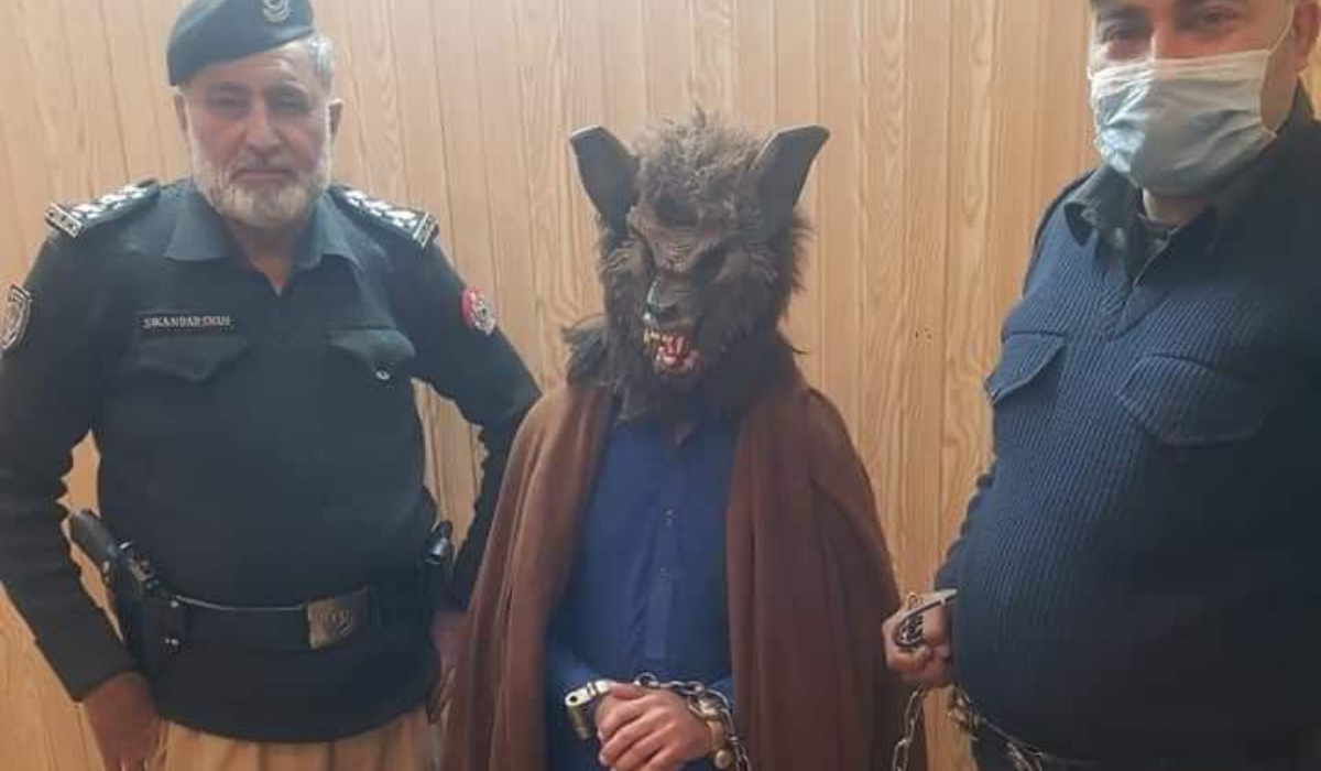 peshawar wolfman arrested
